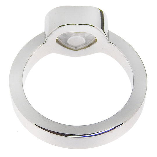 Chopard Ring 82/4354/20 K18 White Gold, Diamond Silver Happy Diamond Women Used Authentic