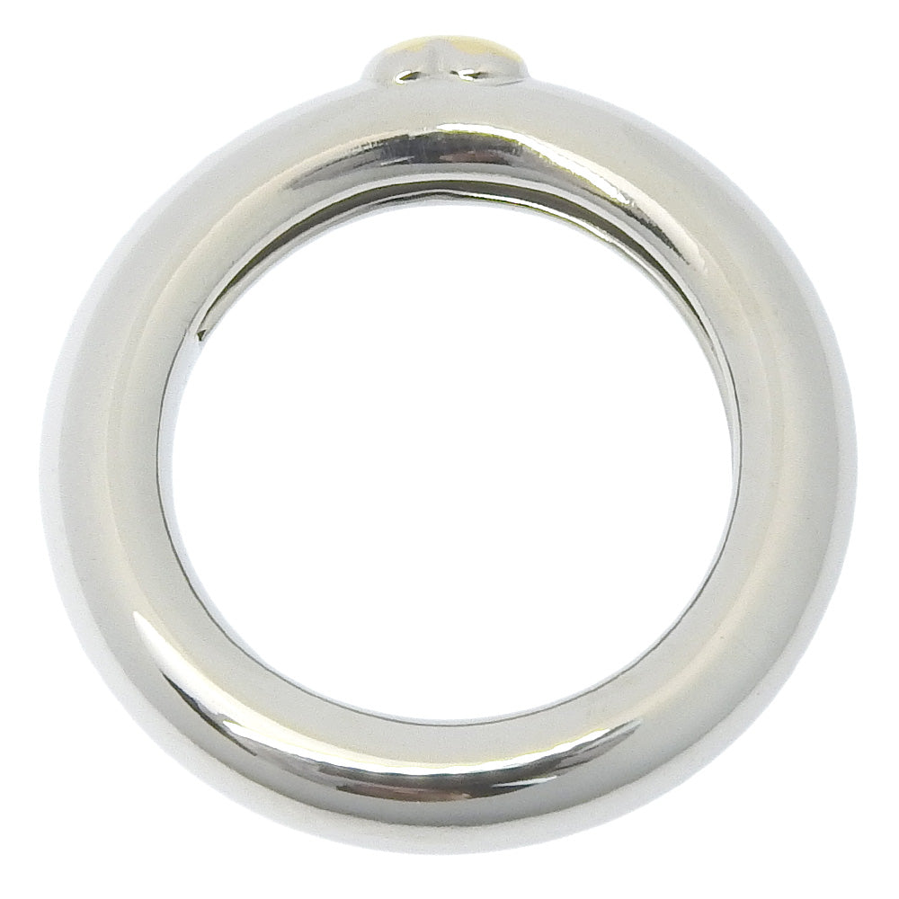 TIFFANY&Co. Ring K18 white gold Silver Friendship Women Used Authentic