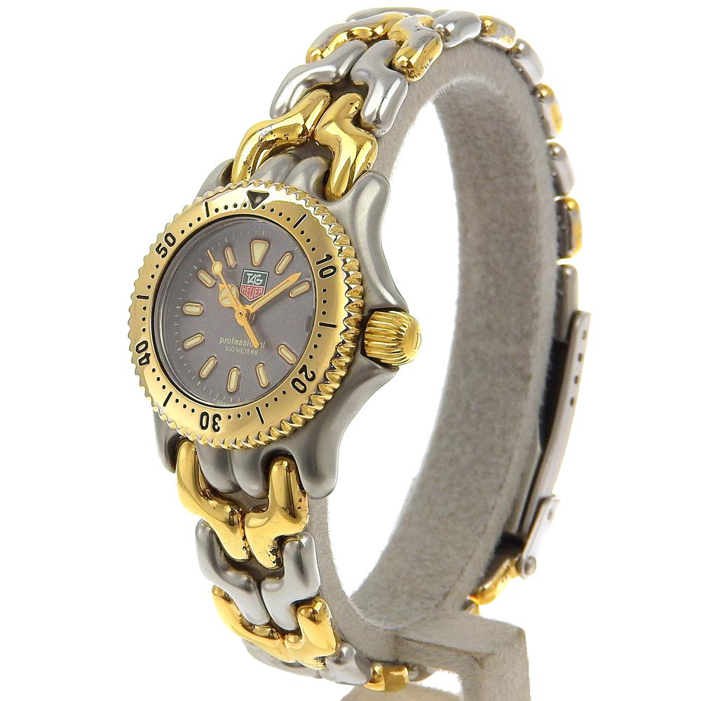 TAG HEUER Watches Quartz S95 208 Stainless Steel gray combination professional gray dial Women Used Authentic