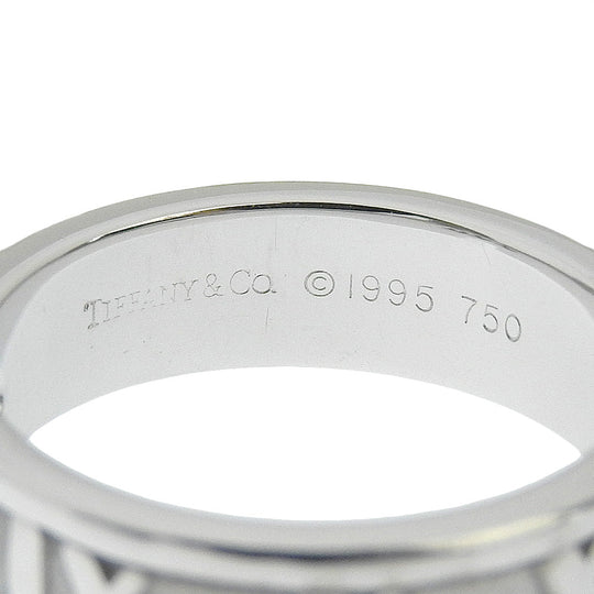 TIFFANY&Co. Ring K18 White Gold, Diamond WG Fine jewelry Atlas Women Used Authentic