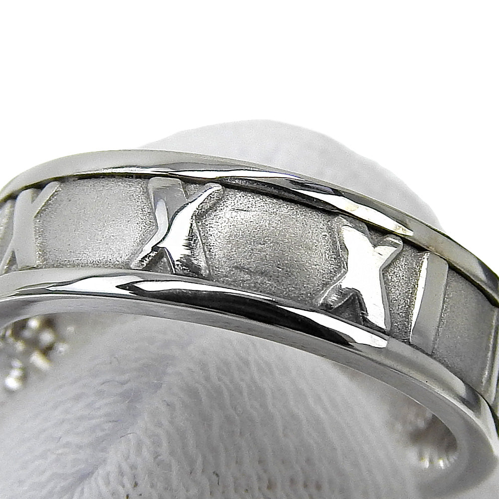 TIFFANY&Co. Ring K18 White Gold, Diamond WG Fine jewelry Atlas Women Used Authentic