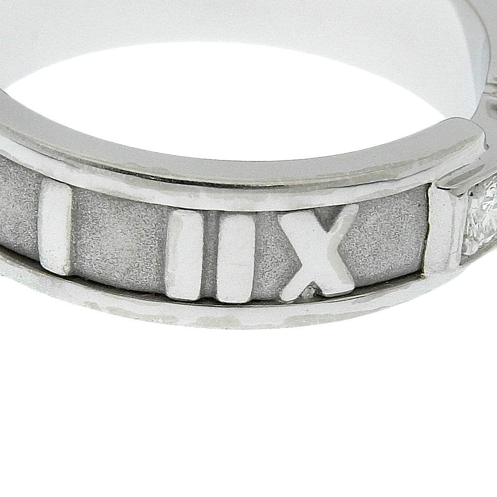 TIFFANY&Co. Ring K18 White Gold, Diamond WG Fine jewelry Atlas Women Used Authentic