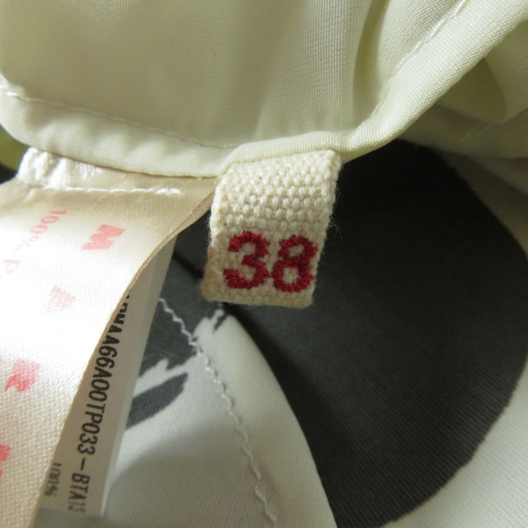 MARNI one piece polyester White x Black Dot Pattern 38