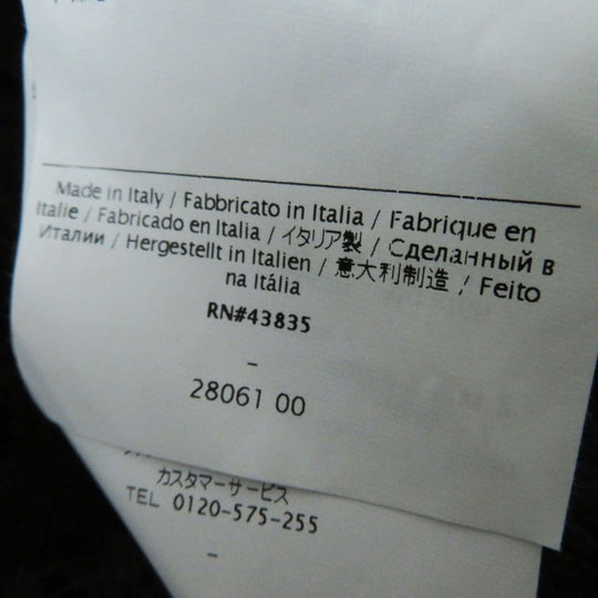 VALENTINO Cut cotton black XS