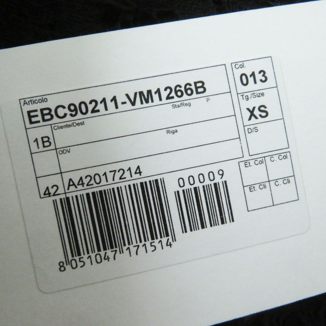 VALENTINO Cut cotton black XS