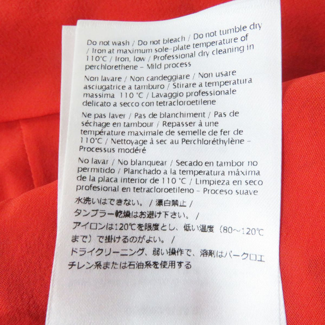 VALENTINO one piece cotton Red/Vermilion 42