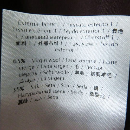 VALENTINO one piece Virgin wool Yellow x Purple x Khaki 42