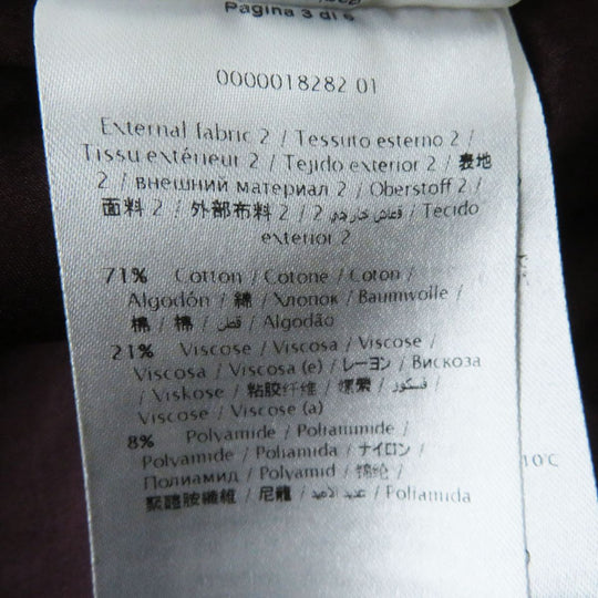 VALENTINO one piece Virgin wool Yellow x Purple x Khaki 42