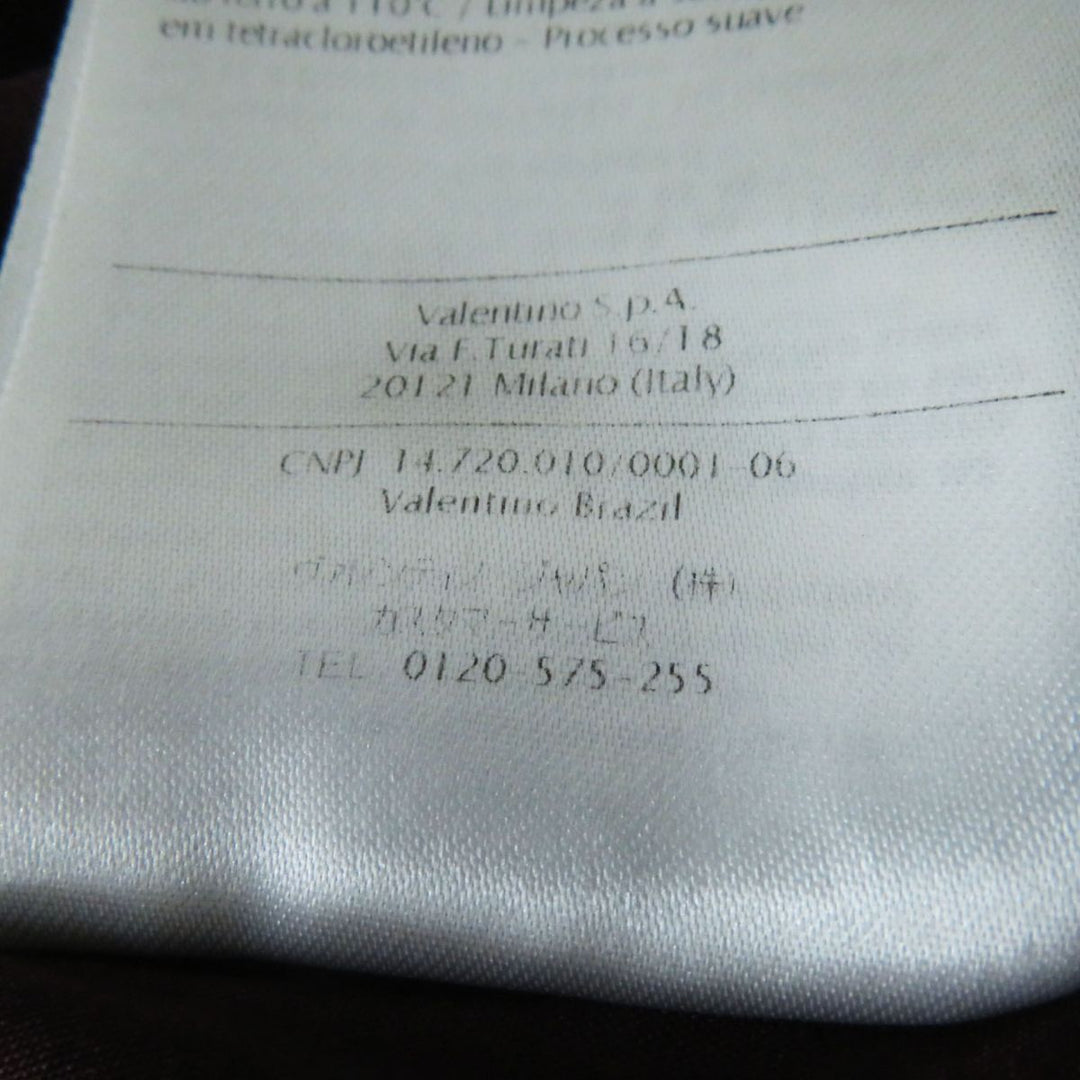 VALENTINO one piece Virgin wool Yellow x Purple x Khaki 42