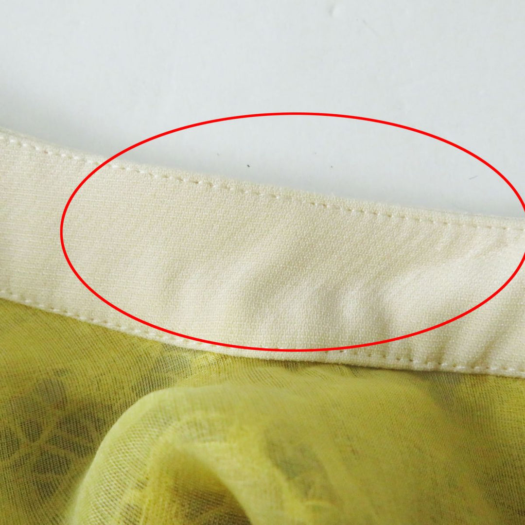 VALENTINO one piece Virgin wool Yellow x Purple x Khaki 42