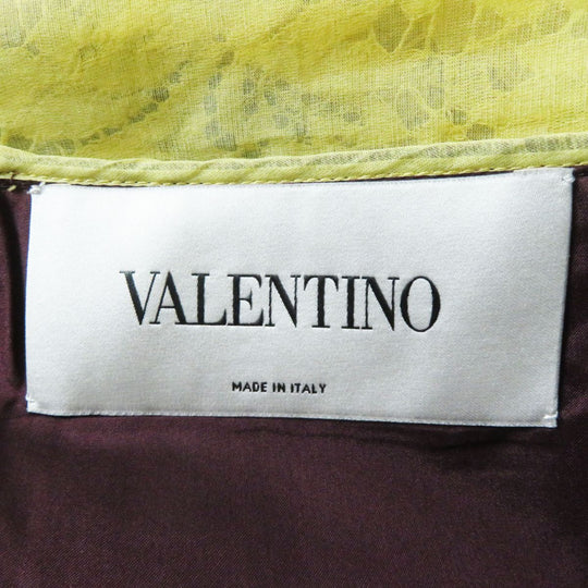 VALENTINO one piece Virgin wool Yellow x Purple x Khaki 42