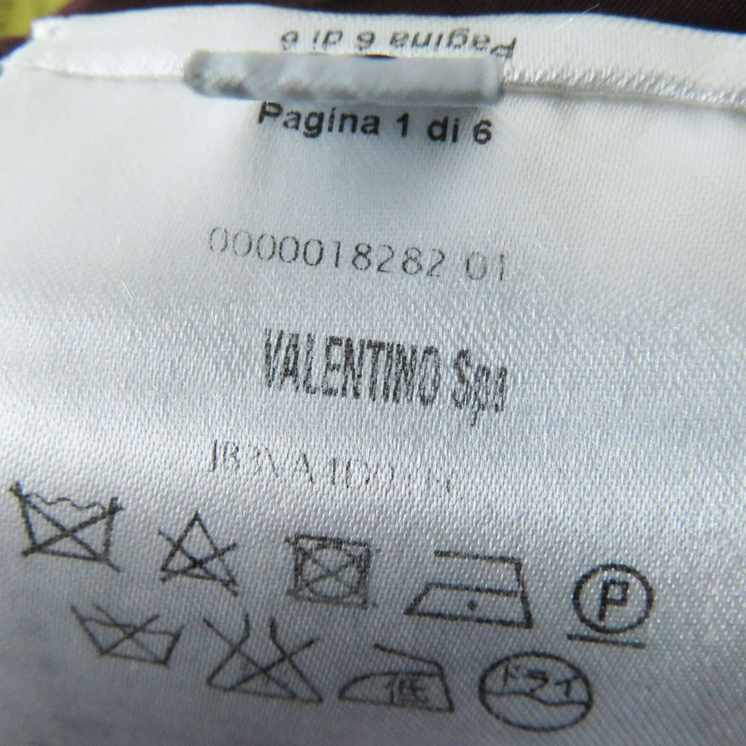 VALENTINO one piece Virgin wool Yellow x Purple x Khaki 42