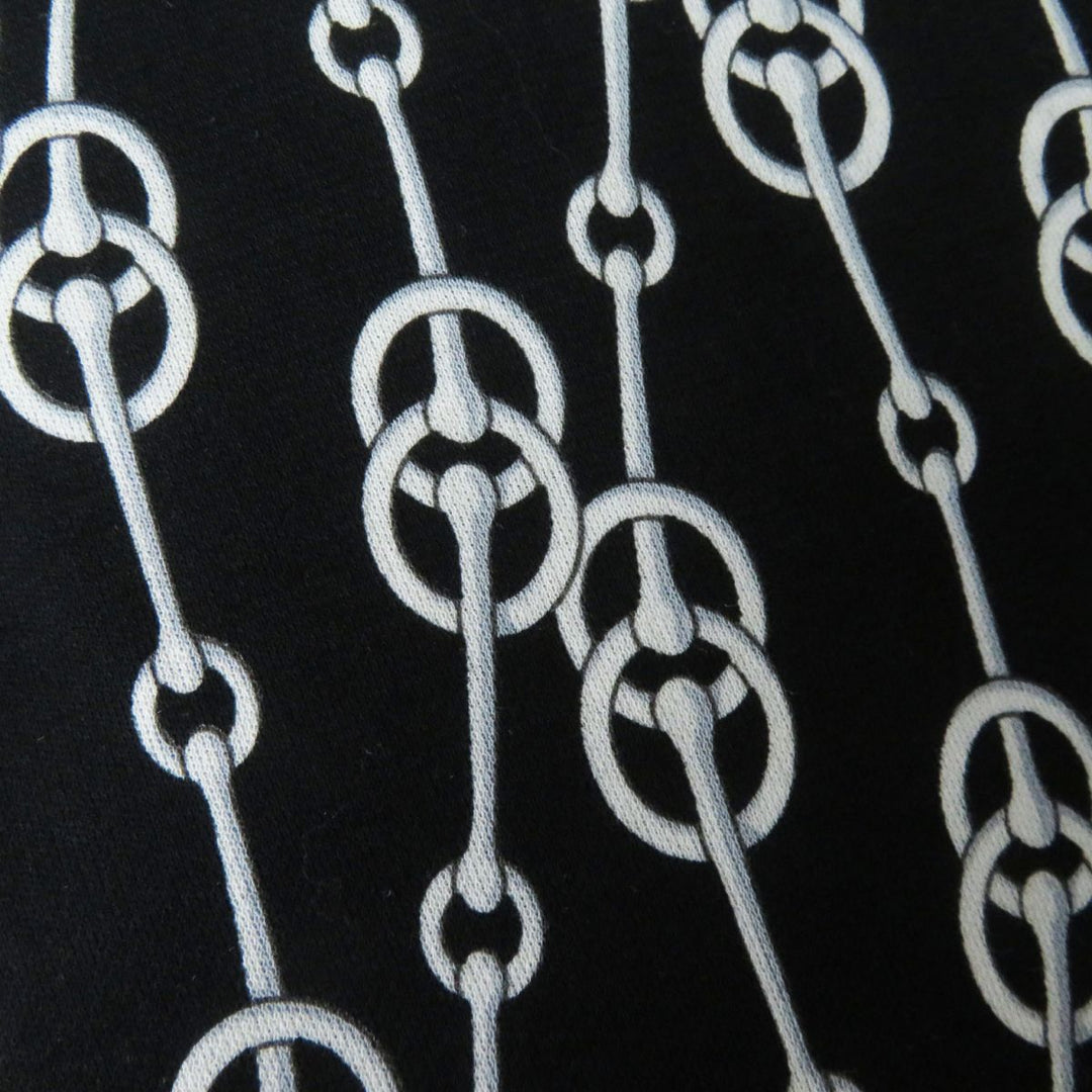 HERMES one piece cotton black CricketisPattern 38