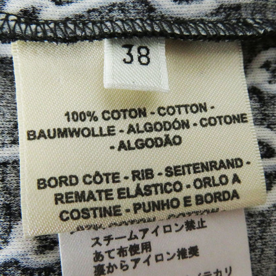 HERMES one piece cotton black CricketisPattern 38