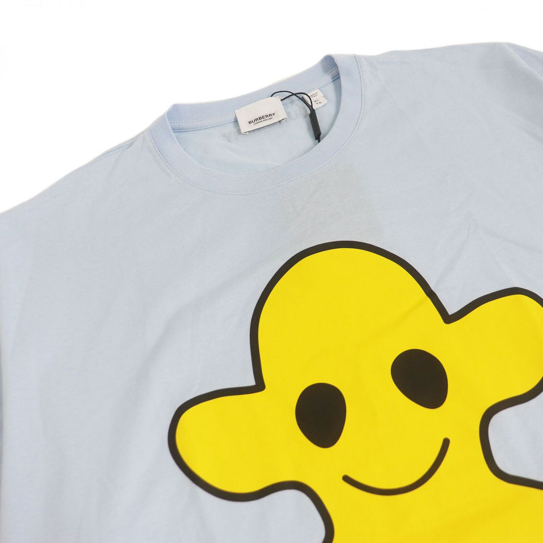 BURBERRY Cut cotton Light blue XL