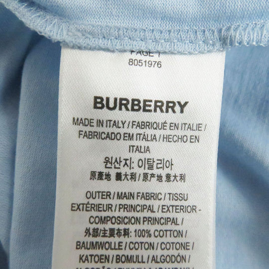 BURBERRY Cut cotton Light blue XL