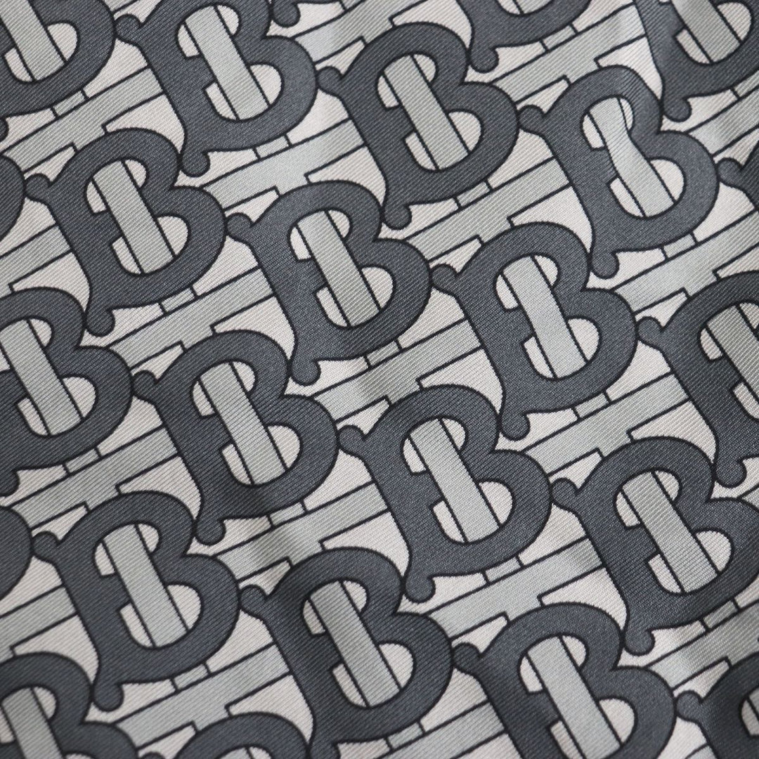 BURBERRY Pants silk gray XXS