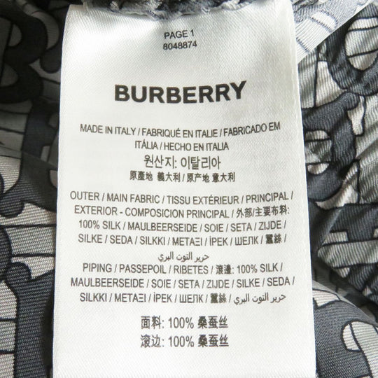 BURBERRY Pants silk gray XXS