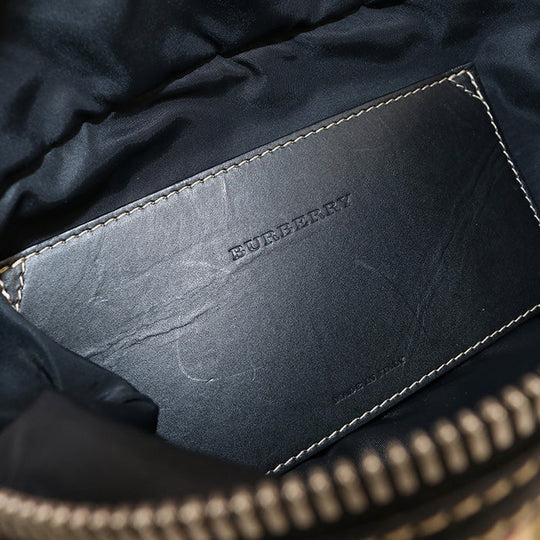 BURBERRY 800521 Belt bag Vintage check body bag Nylon beige unisex