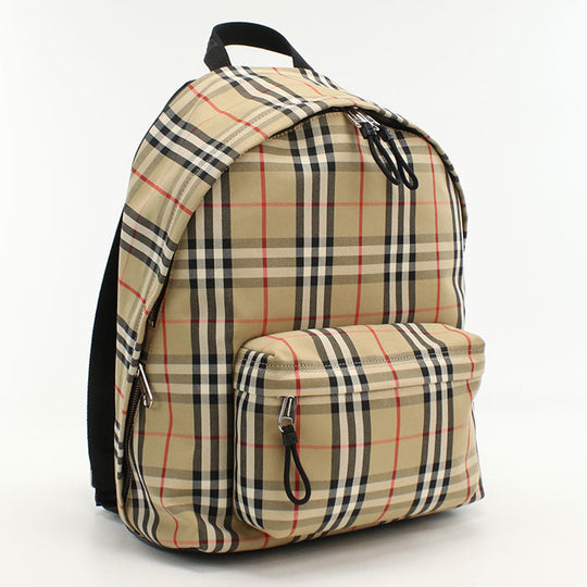 BURBERRY 8016106 Backpack Vintage nova check cotton, polyester beige unisex