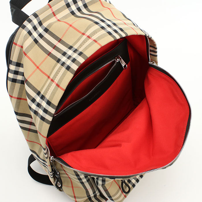 BURBERRY 8016106 Backpack Vintage nova check cotton, polyester beige unisex