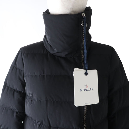 MONCLER down coat Main: 100% polyester, Outer: 100% nylon, Part: 100% polyester, Filling: 90% down, Filling: 10% feather black LOBELIA Lobelia Women zero size Used Authentic