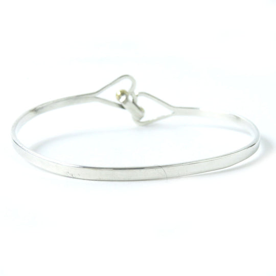 TIFFANY&Co. Bangle Main: SV925, Part: K18 Silverx Gold Women Used Authentic