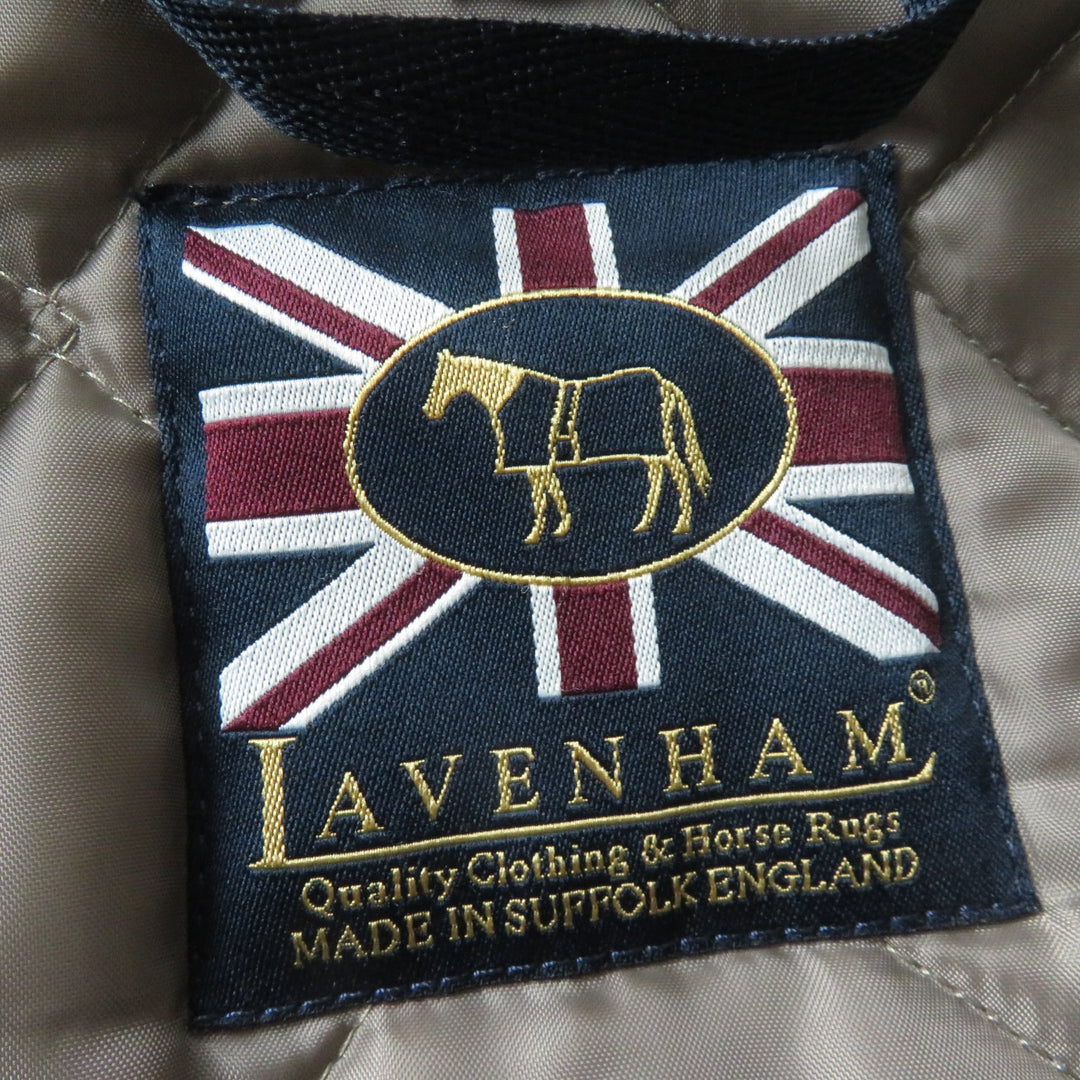 LAVENHAM coat Main: 100% polyester, Outer: 100% polyester, Filling: 100% polyester, Part: 100% cotton Khaki Brown Women 34 Used Authentic