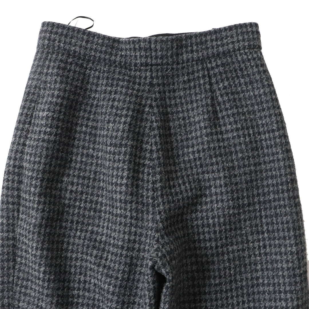 CHANEL Pants P73635 Outer: 100% wool, Lining: 100% silk, Part: 100% silk gray Women 36 Used Authentic