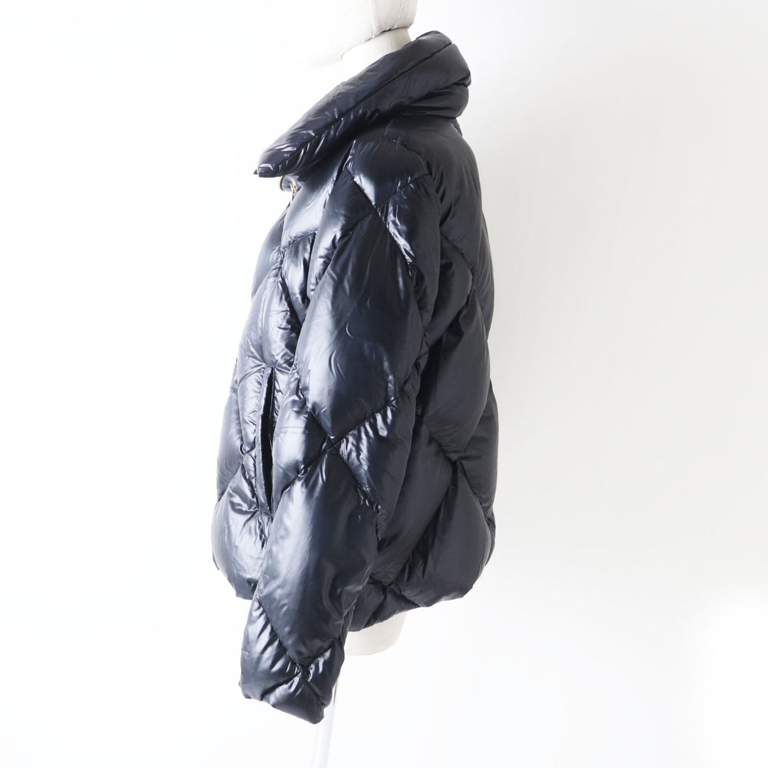 Herno Down jacket PI1311D-12017-9300 Outer: 100% nylon, Lining: 100% nylon, Filling: 90% down, Filling: 10% feather black Women 46 Used Authentic