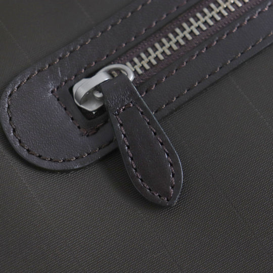 Paul Smith Briefcase PSG550 Main: Leather, Main: Nylon Dark brown mens Used Authentic