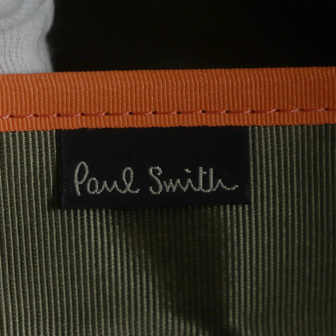 Paul Smith Briefcase PSG550 Main: Leather, Main: Nylon Dark brown mens Used Authentic