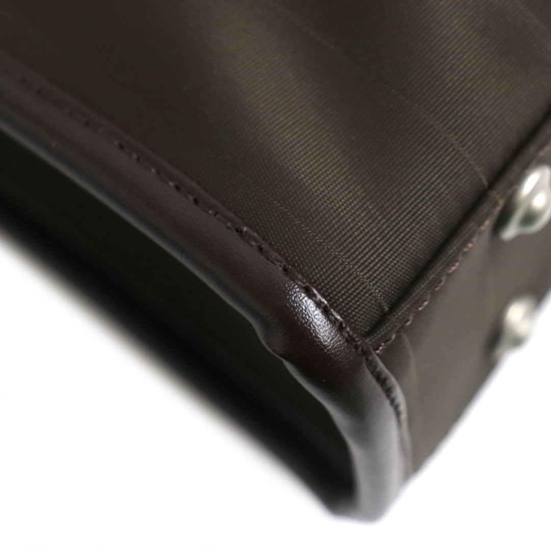 Paul Smith Briefcase PSG550 Main: Leather, Main: Nylon Dark brown mens Used Authentic