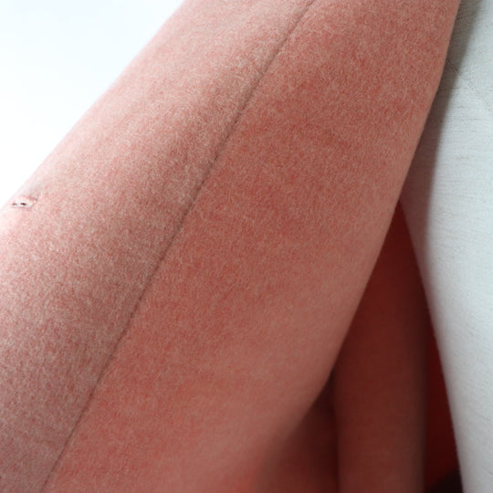 HERMES coat Main: 100% cashmere pink Women 40 Used Authentic