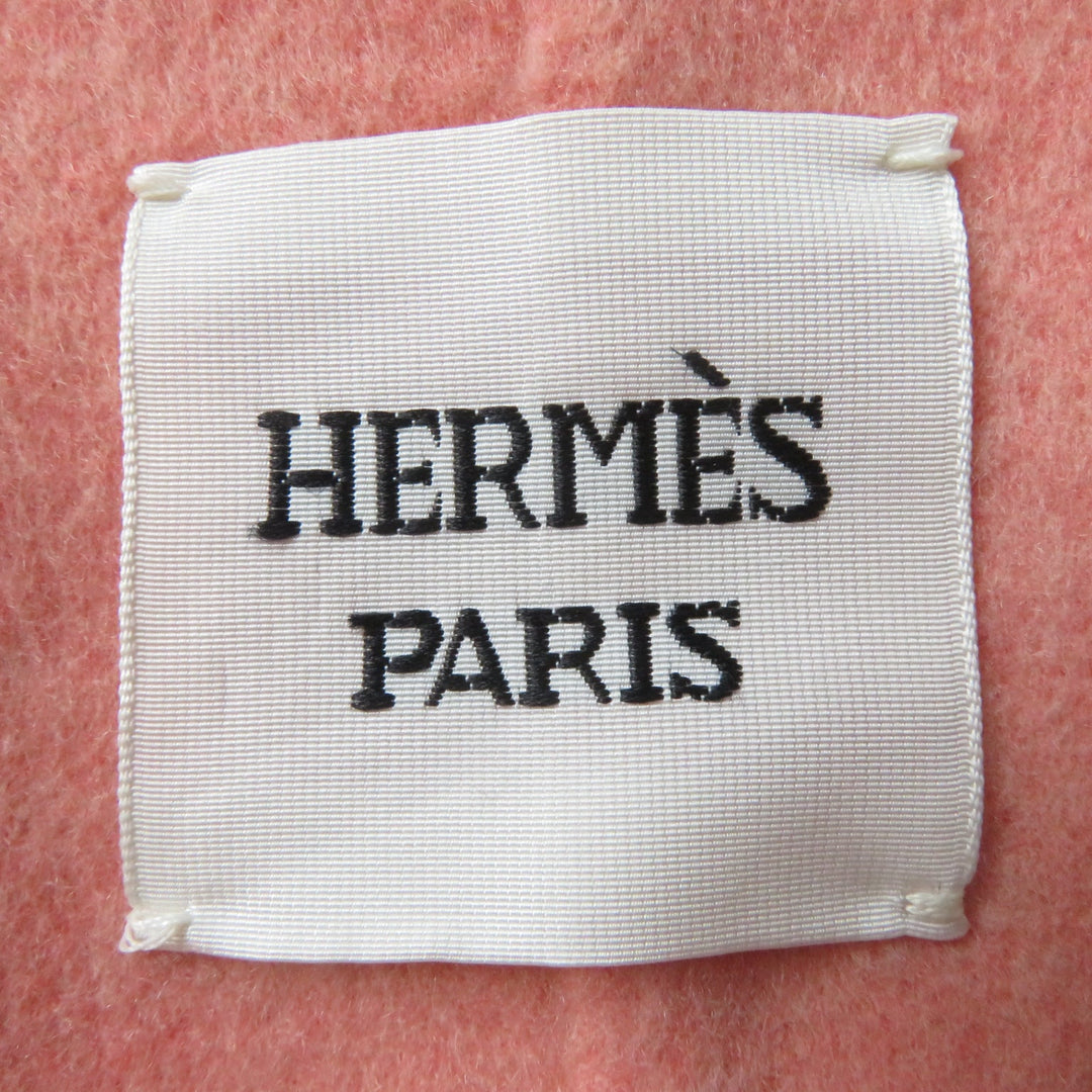 HERMES coat Main: 100% cashmere pink Women 40 Used Authentic