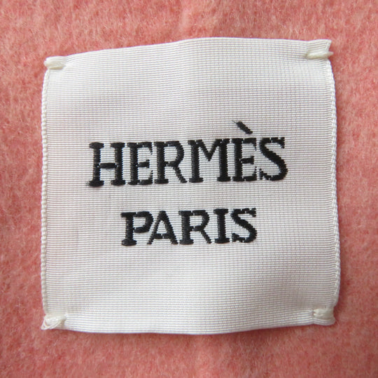 HERMES coat Main: 100% cashmere pink Women 40 Used Authentic