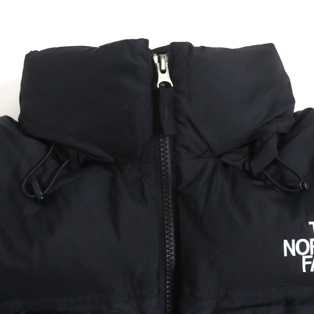 THE NORTH FACE Down vest ND92232 Outer: 100% nylon, Lining: 100% nylon, Filling: 80% down, Filling: 20% feather black Nupsi mens M Used Authentic