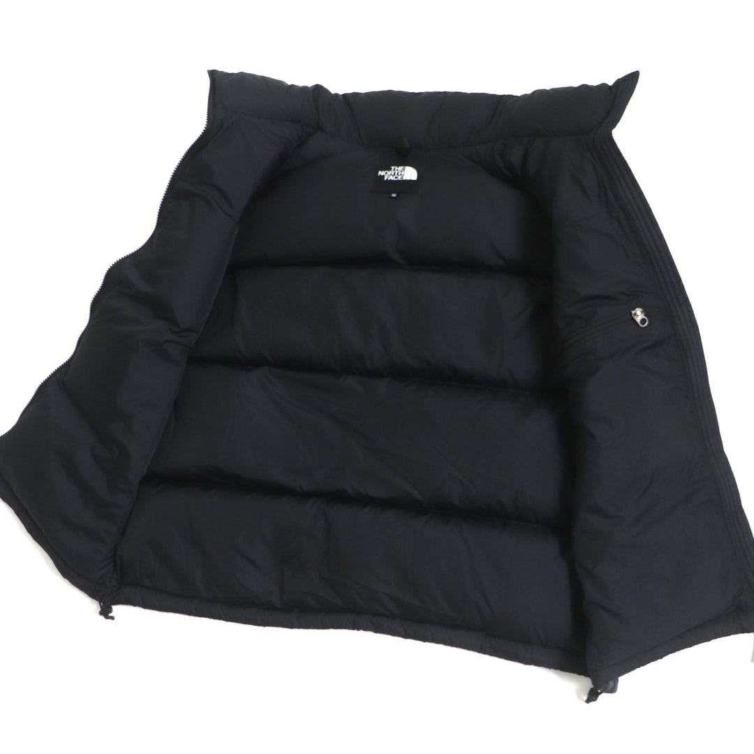 THE NORTH FACE Down vest ND92232 Outer: 100% nylon, Lining: 100% nylon, Filling: 80% down, Filling: 20% feather black Nupsi mens M Used Authentic