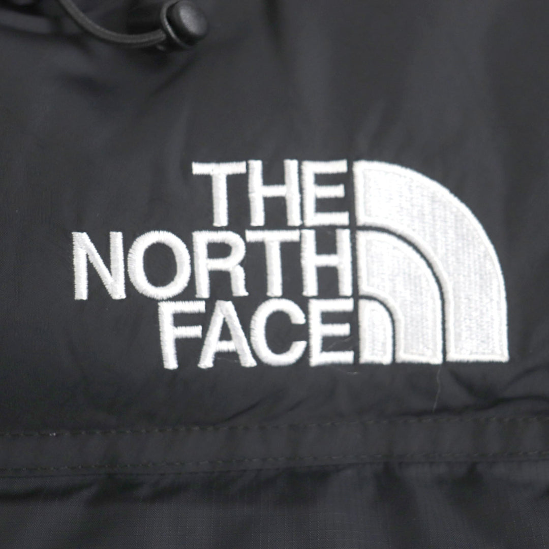 THE NORTH FACE Down vest ND92232 Outer: 100% nylon, Lining: 100% nylon, Filling: 80% down, Filling: 20% feather black Nupsi mens M Used Authentic