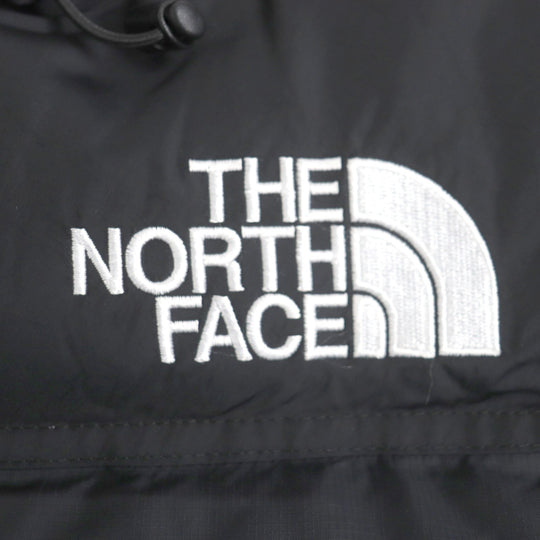 THE NORTH FACE Down vest ND92232 Outer: 100% nylon, Lining: 100% nylon, Filling: 80% down, Filling: 20% feather black Nupsi mens M Used Authentic
