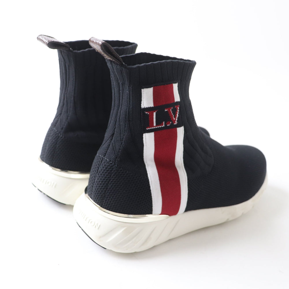 LOUIS VUITTON High cut sneakers fabric fabric multicolor Aftergame Line Women 35.5 Used Authentic