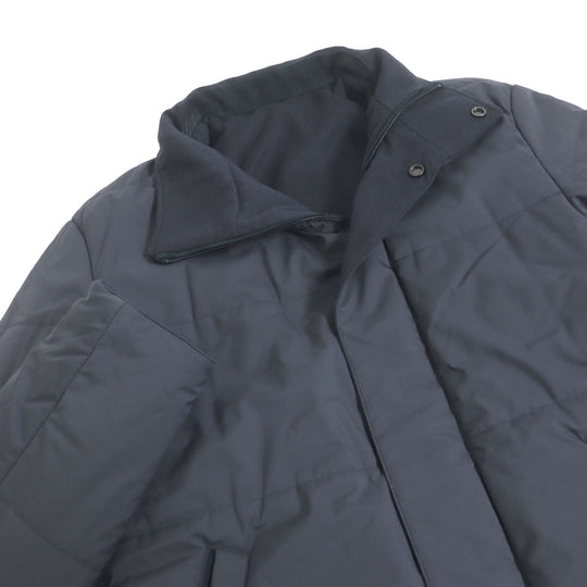 Loro Piana Blouson FAI8308 Outer: 100% nylon, Lining: 94% wool, Lining: 6% cashmere, Filling: 100% cashmere, Inner: 100% polyurethane Leather: goat leather Navy mens XS Used Authentic