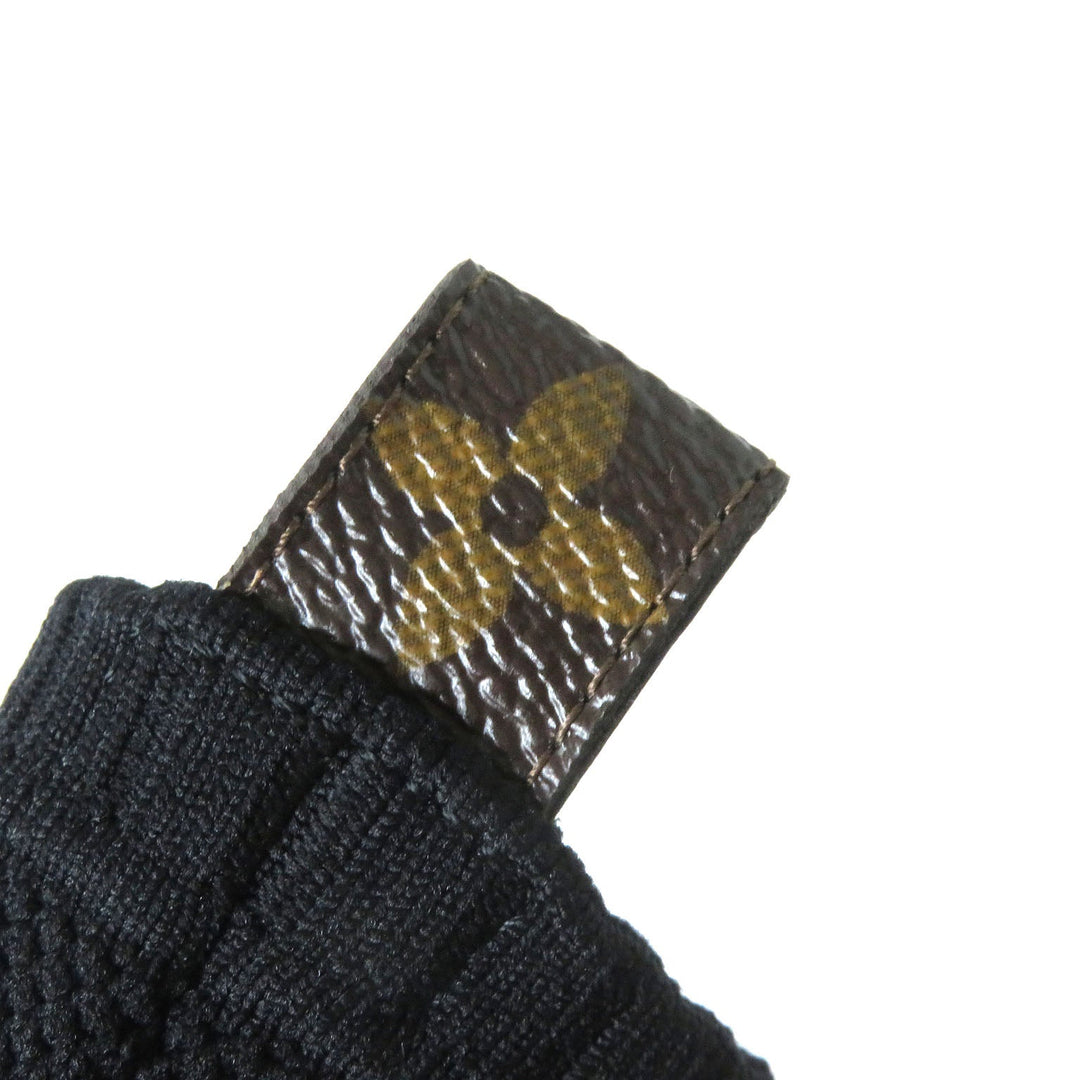 LOUIS VUITTON sneakers canvas Black x multicolor After game line Women 36 Used Authentic