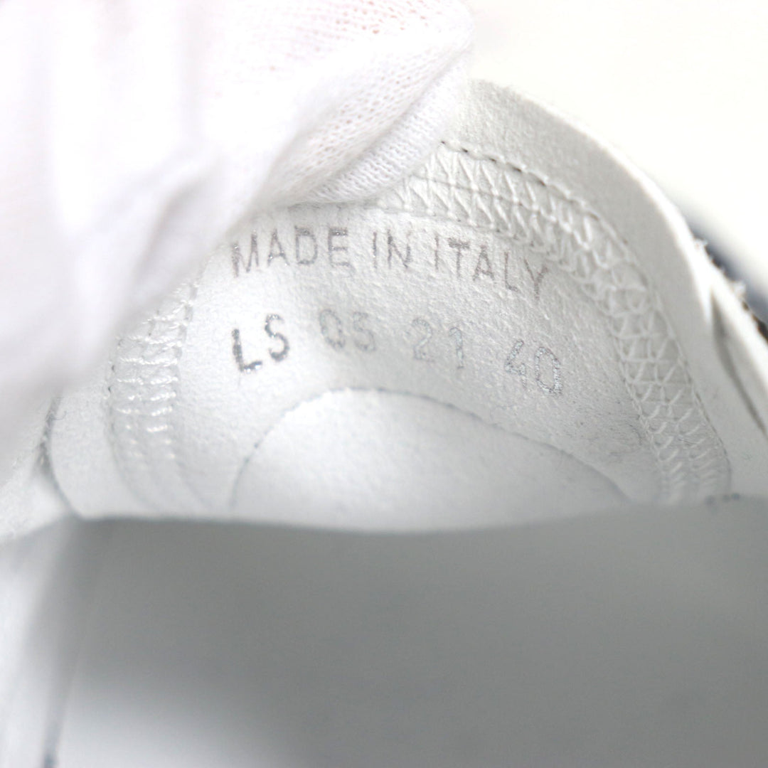 DIOR HOMME Low cut sneakers 3SN278YJP Dior Oblique Canvas White x black Oblique B23 mens 40 Used Authentic