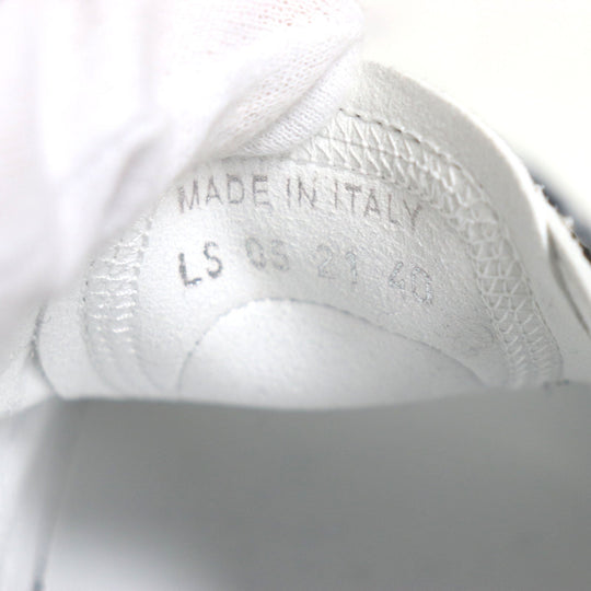 DIOR HOMME Low cut sneakers 3SN278YJP Dior Oblique Canvas White x black Oblique B23 mens 40 Used Authentic