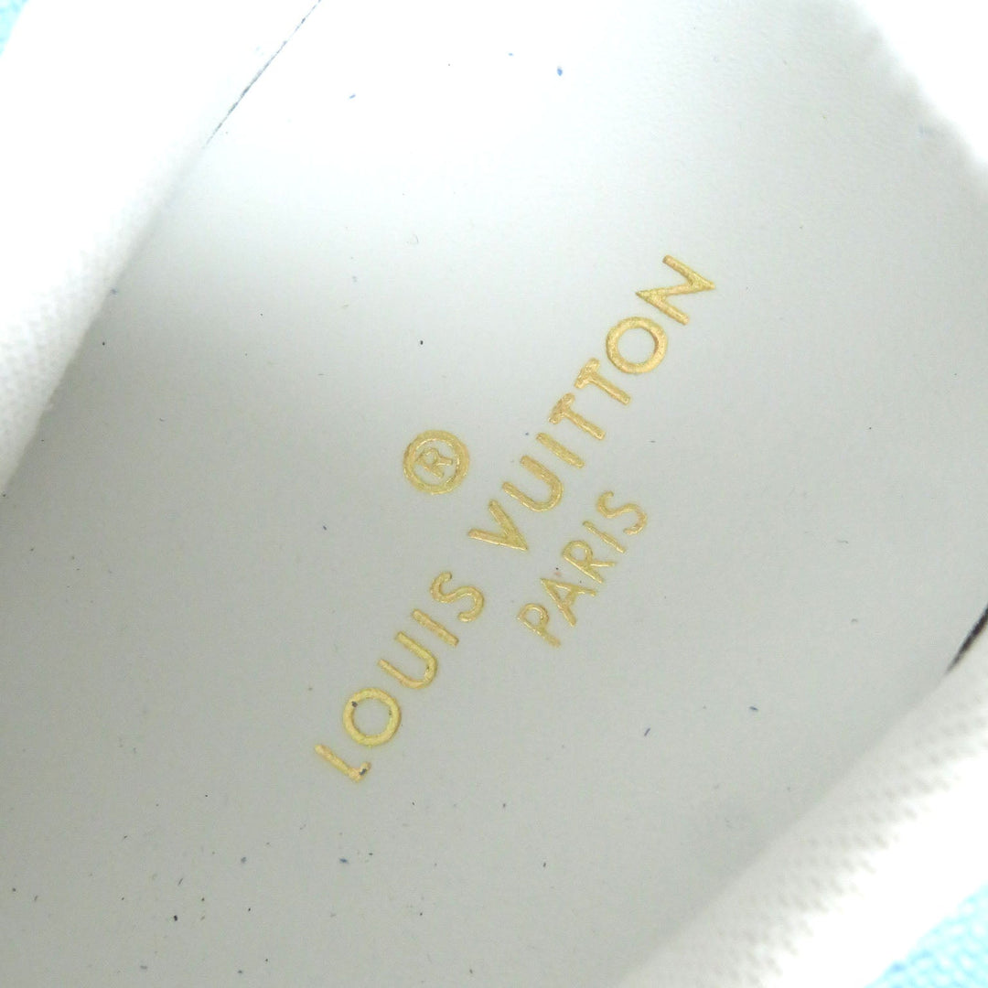 LOUIS VUITTON sneakers Part: suede Blue x White type Runaway line Women 35 1/2 Used Authentic