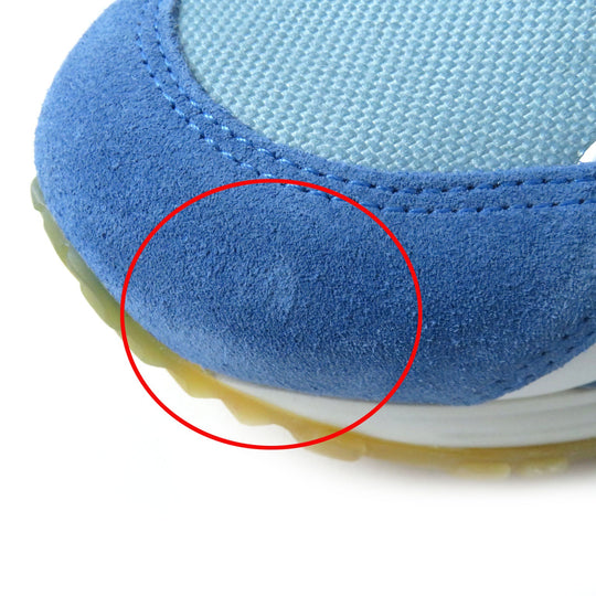 LOUIS VUITTON sneakers Part: suede Blue x White type Runaway line Women 35 1/2 Used Authentic