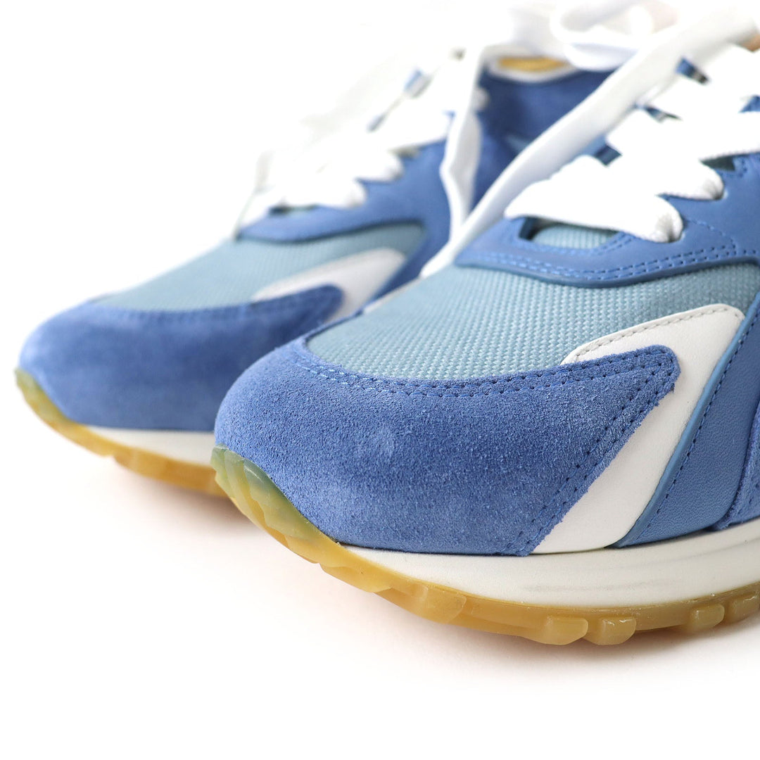 LOUIS VUITTON sneakers Part: suede Blue x White type Runaway line Women 35 1/2 Used Authentic