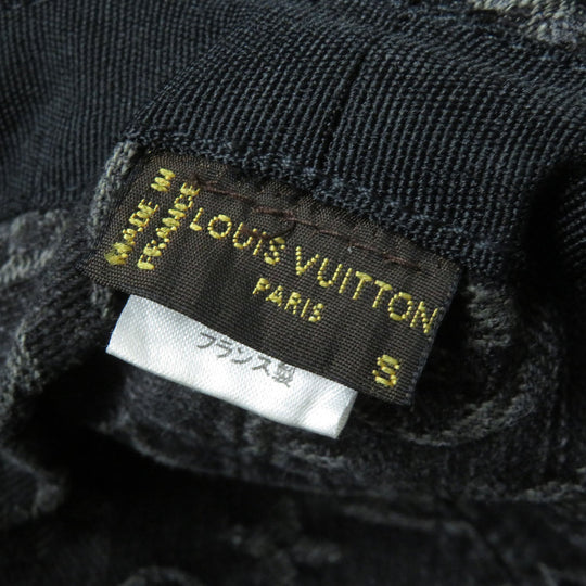 LOUIS VUITTON hat 410907 Main: 100% cotton Black type Women S Used Authentic