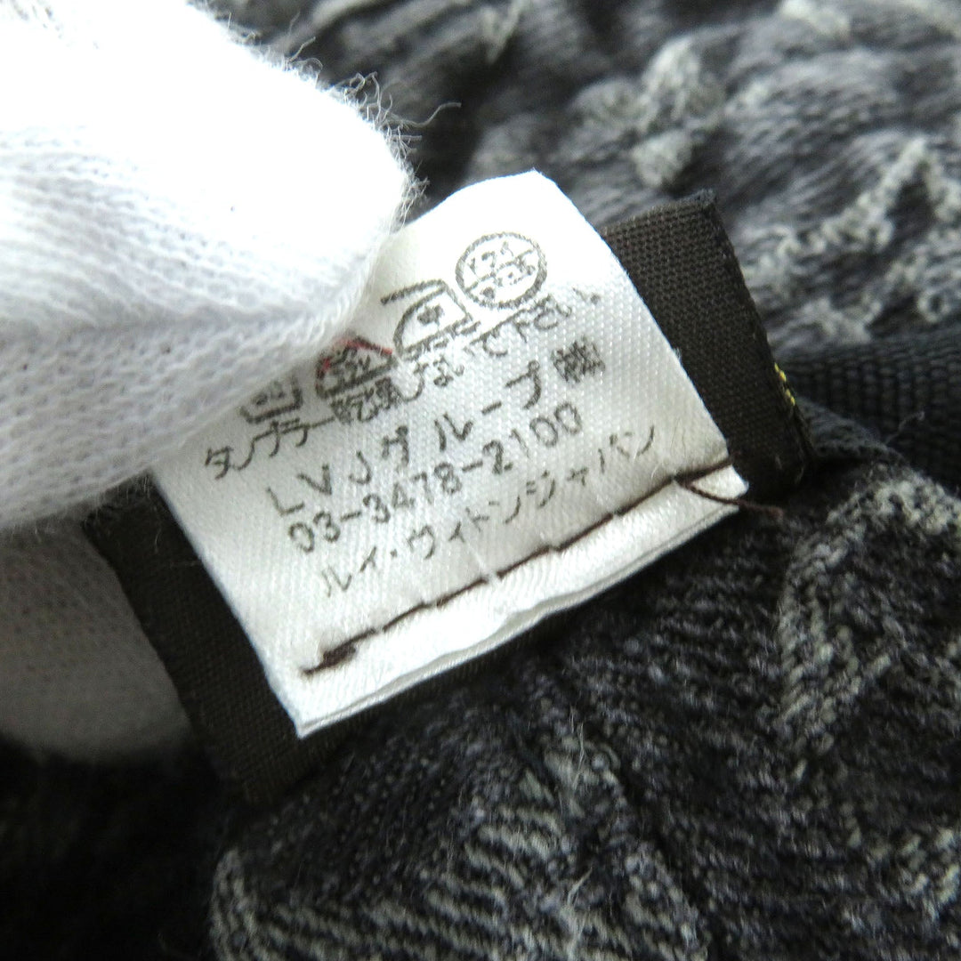LOUIS VUITTON hat 410907 Main: 100% cotton Black type Women S Used Authentic